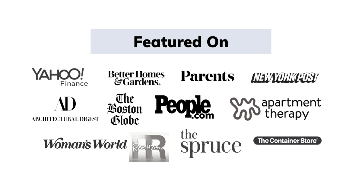 The Organized Mama has been featured in over 50 press