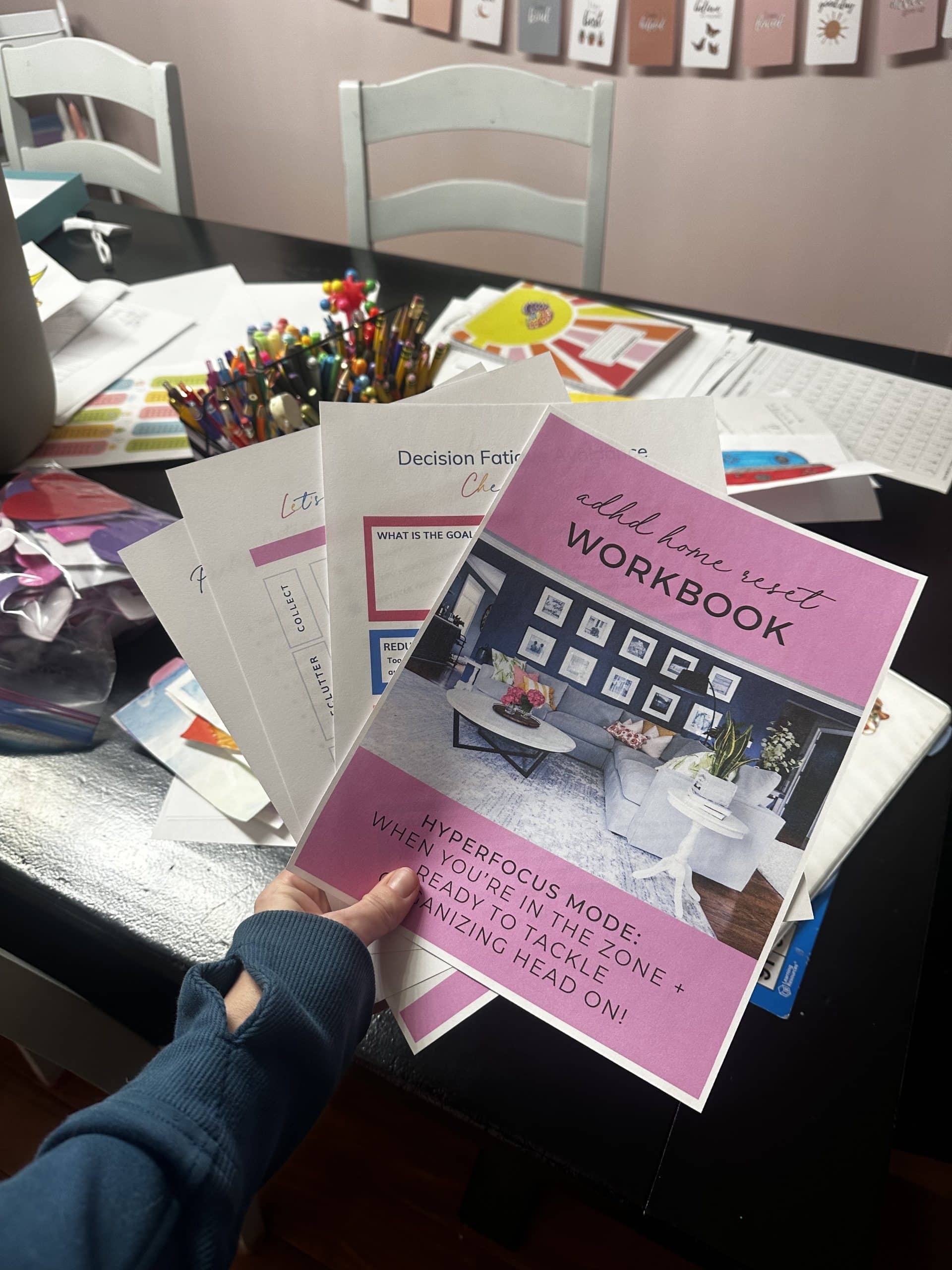 ADHD Home Reset Workbooks