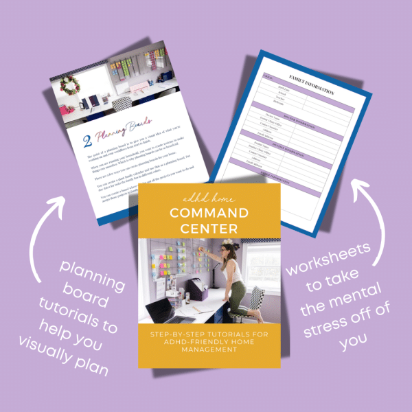adhd command center workbook