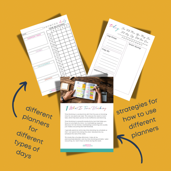 Plan Your Day Your Way Workbook: ADHD-Friendly Planning Guide - Image 3