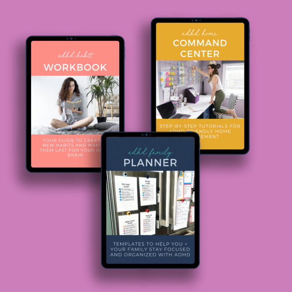 three workbooks included in the bundle