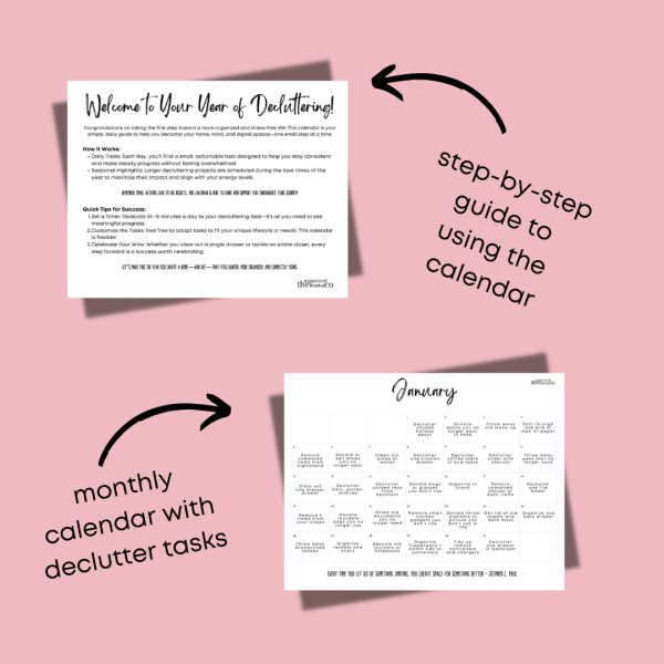 365 Days of Declutter Calendar : Declutter Every Day - Image 4