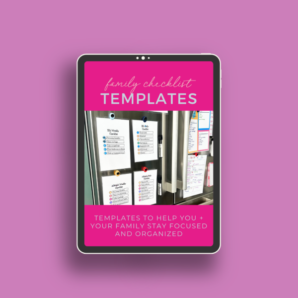 Family Checklist Templates - Image 3