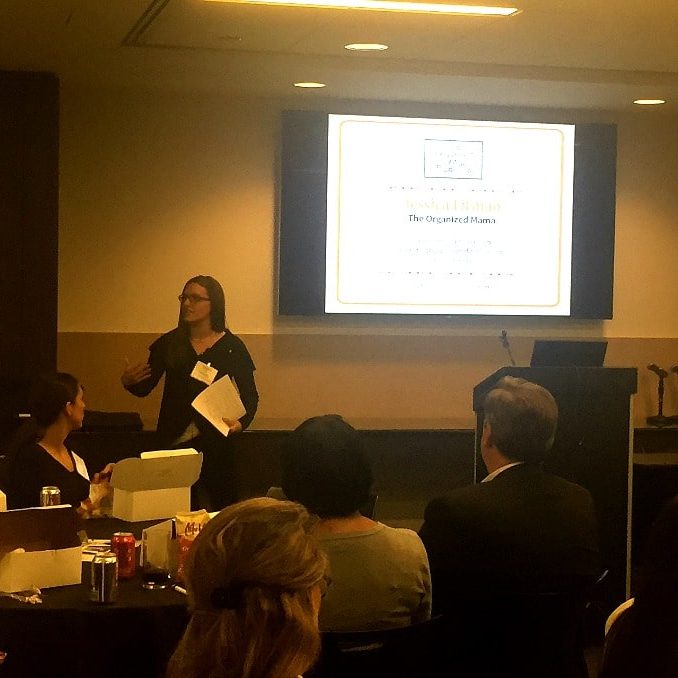 Jessica, the Organized Mama, speaking #speaking